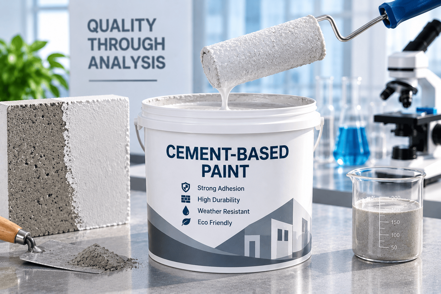 Cement-Based Paint Analysis